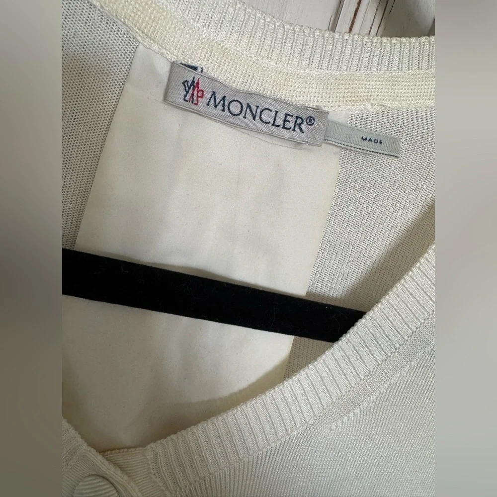 MONCLER Maglia Tricot cardigan. Size small